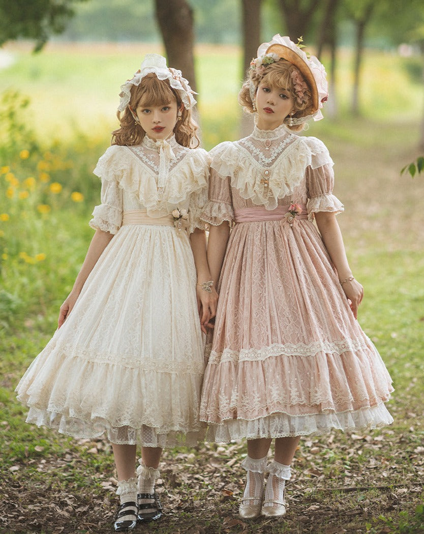 [Pre-order] Edwardian Elegant Lace Classic Lolita Dress