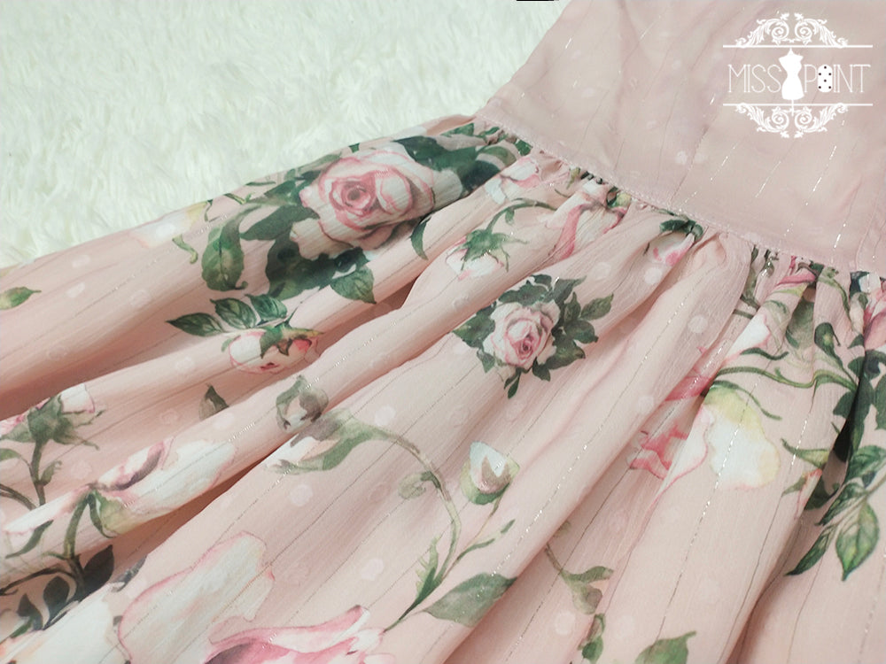 【予約販売】Rose Garden 2WAYデザインネック クラロリ ジャンパースカート