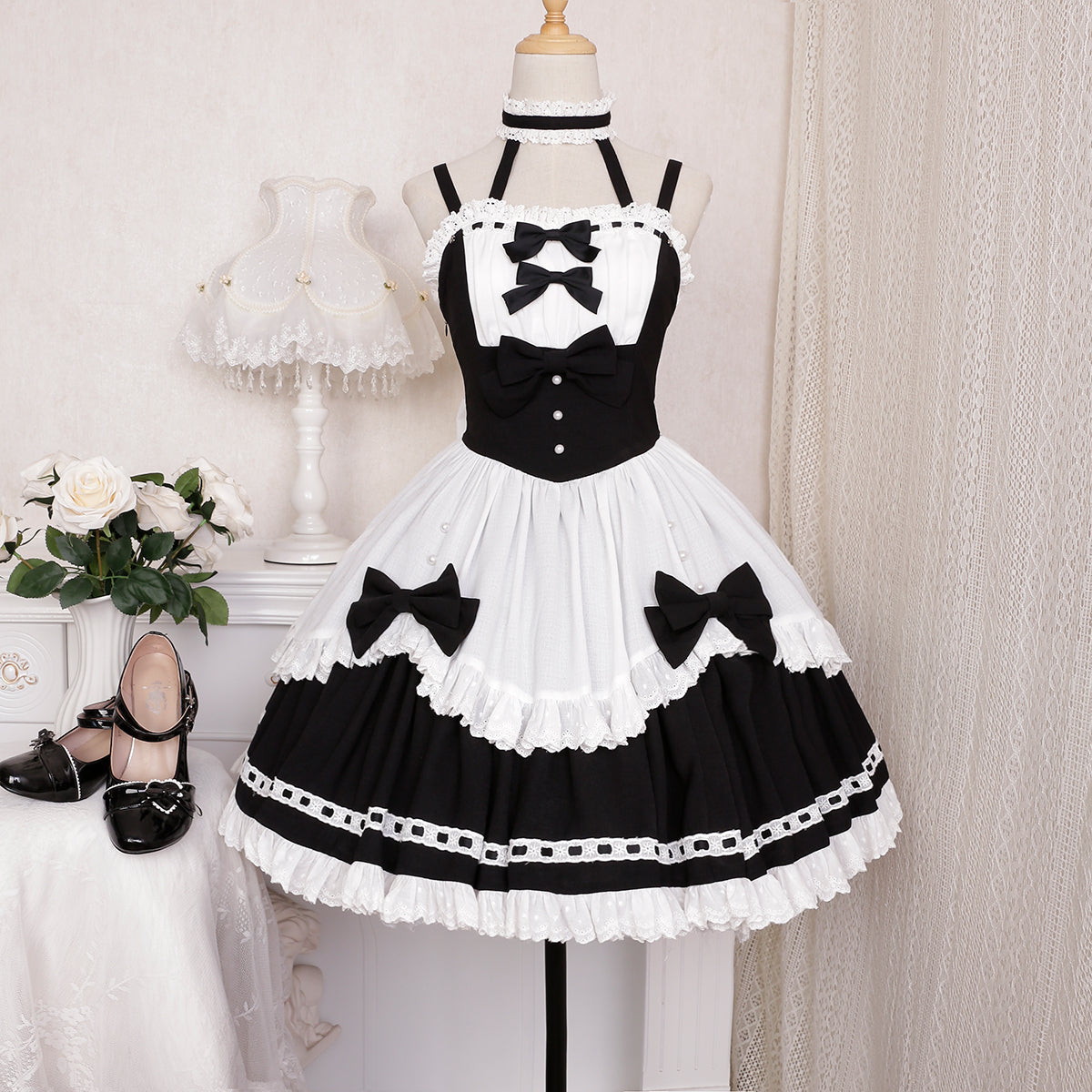 リトルメイド ボレロ付きジャンパースカート