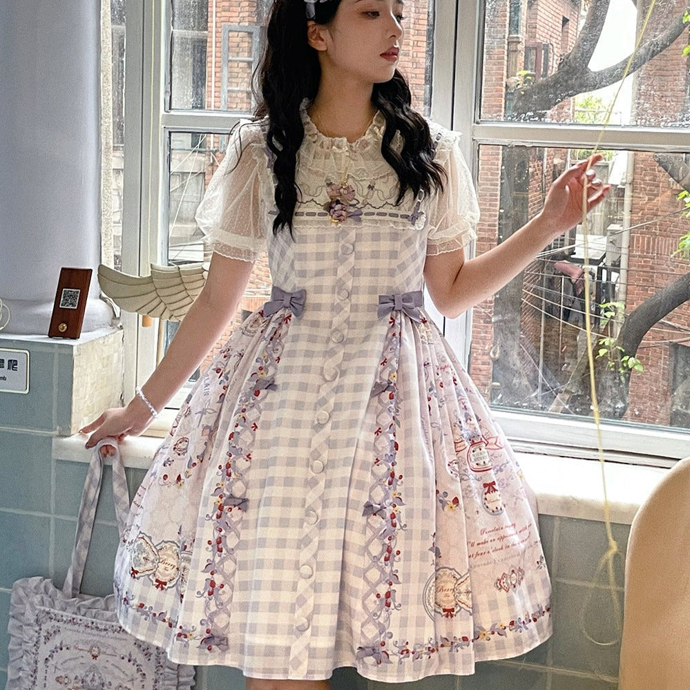 Porcelain Teaparty pastel jumper skirt