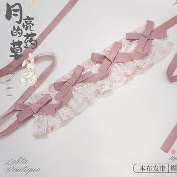 【同時購入のみ】カモミールの花刺繍 ヘアアクセサリー