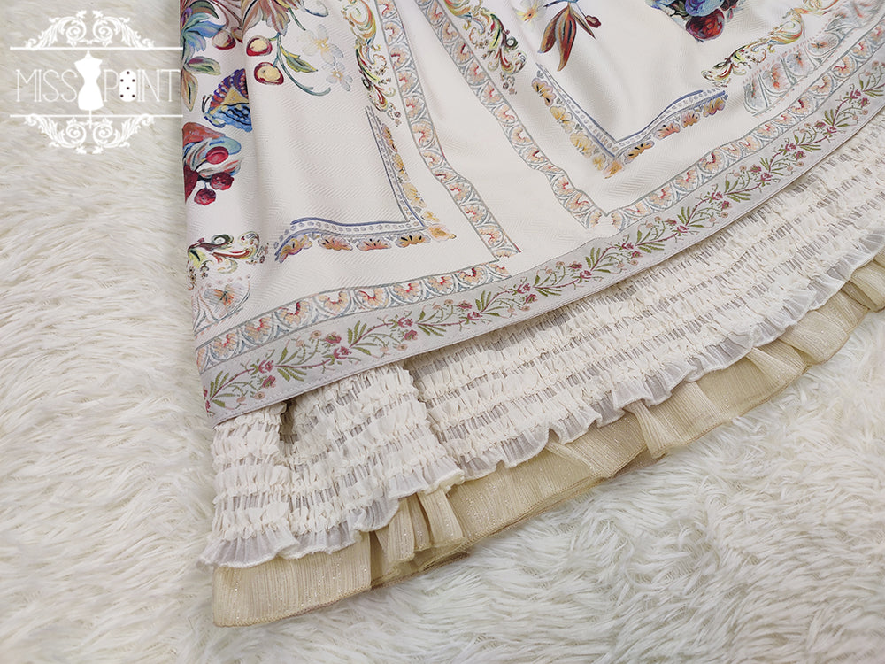 [Pre-order] Bavarian Girl Country-style Skirt [Short Type]