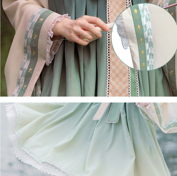 【IDOLFILE】掲載商品｜中国 漢服スタイル グラデーション ロリータ ドレス