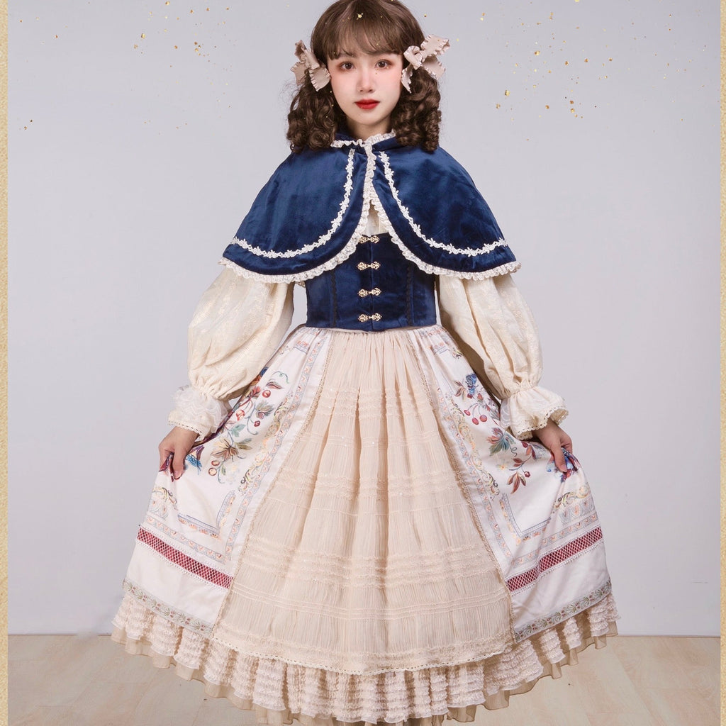 【予約販売】バイエルンの少女 カントリー風ボーンベスト
