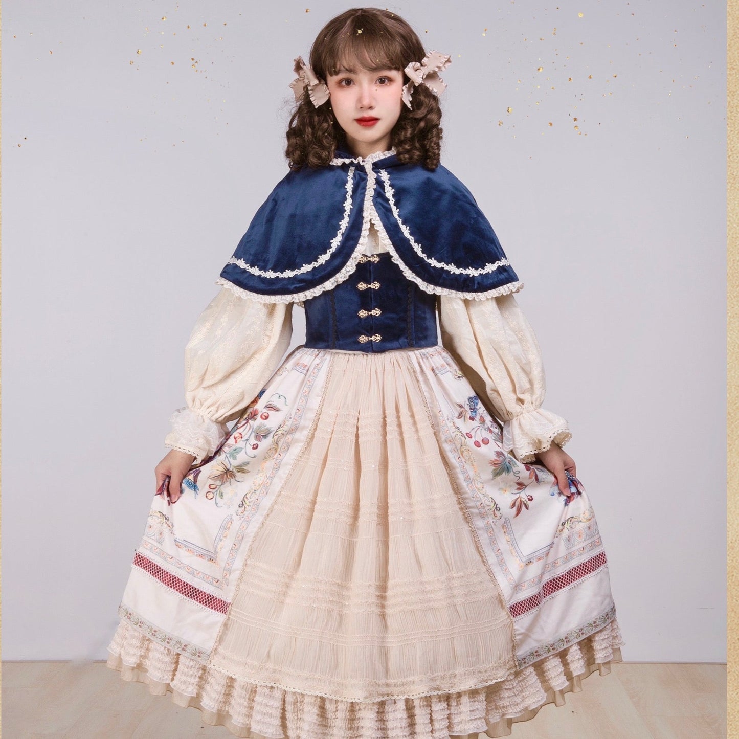 [Pre-order] Bavarian Girl Country Style Hooded Cloak