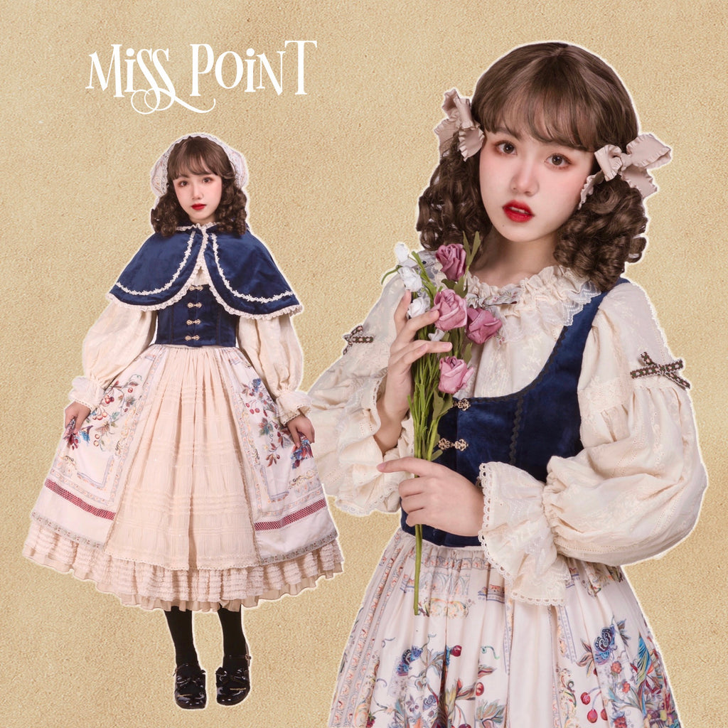【予約販売】バイエルンの少女 カントリー風ボーンベスト