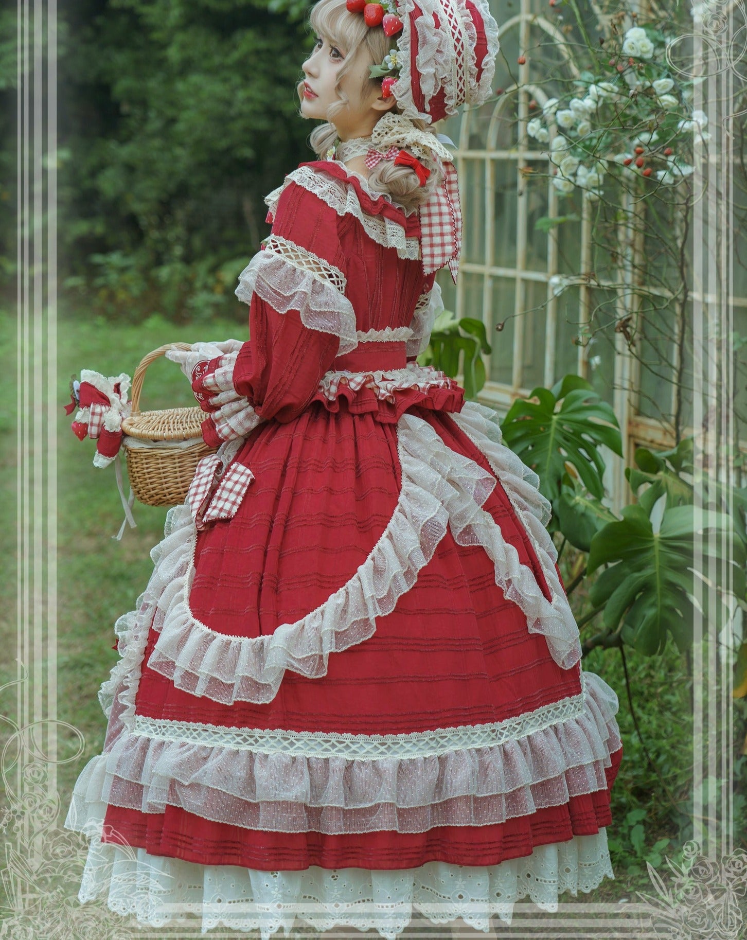 苺の薫り ガーデンプリンセスドレス