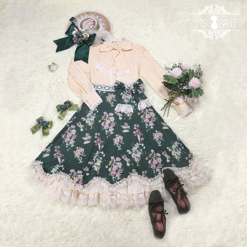 【IDOLFILE】掲載商品｜華瓶の花エレガントクラロリスカート