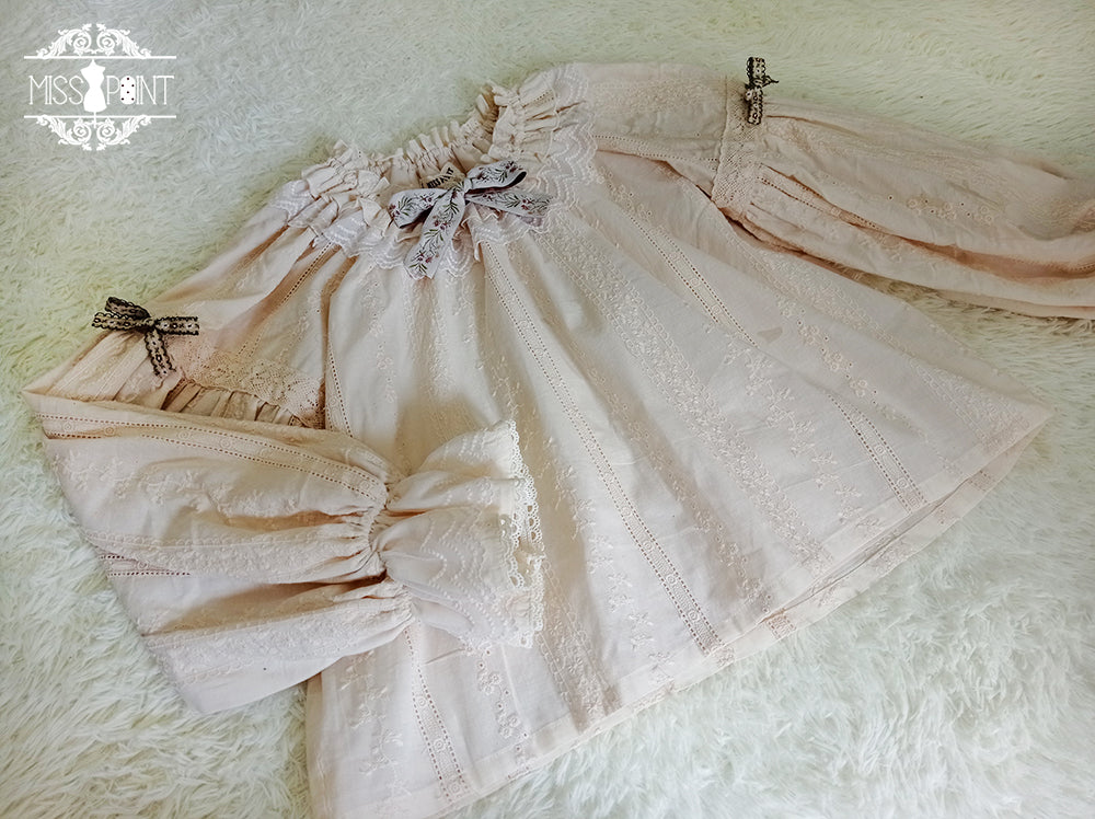 【予約販売】バイエルンの少女 カントリー風ブラウス【合わせ買いで20%OFF】