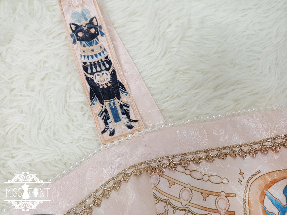 【予約販売】Twilight エジプト風ロリィタショルダーストラップジャンパースカート