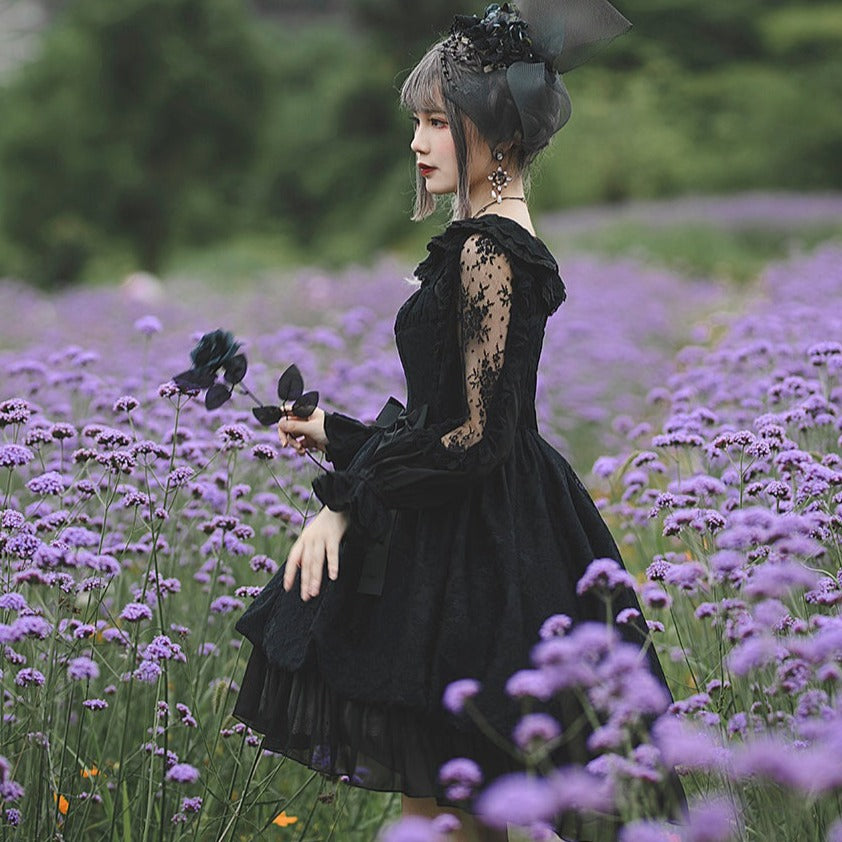Flower bloom バルーン ジャンパースカート