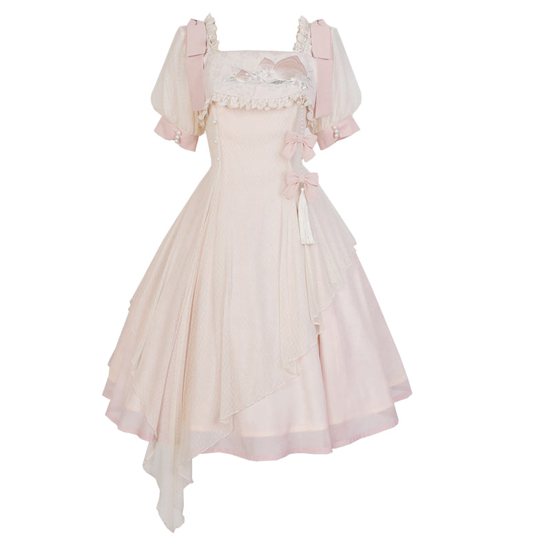 Little Peach スウィートフェアリー半袖ワンピース