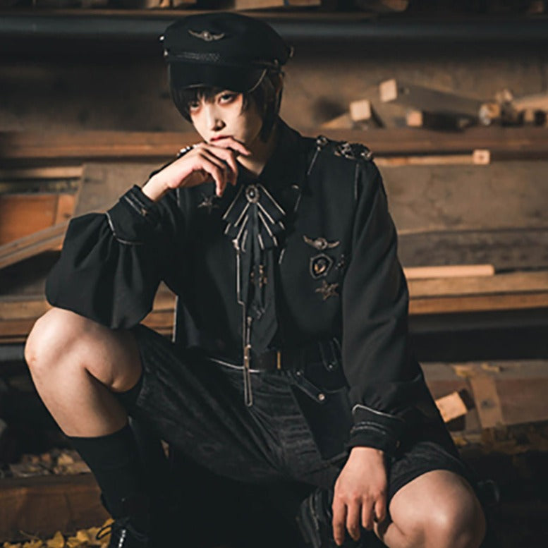 Military Lolita ALPHA Prince Lolita Short Pants