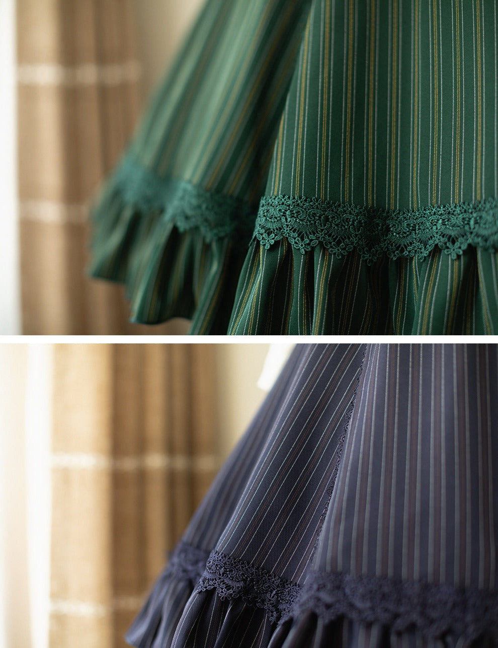 Classical 2way high waist jumper skirt