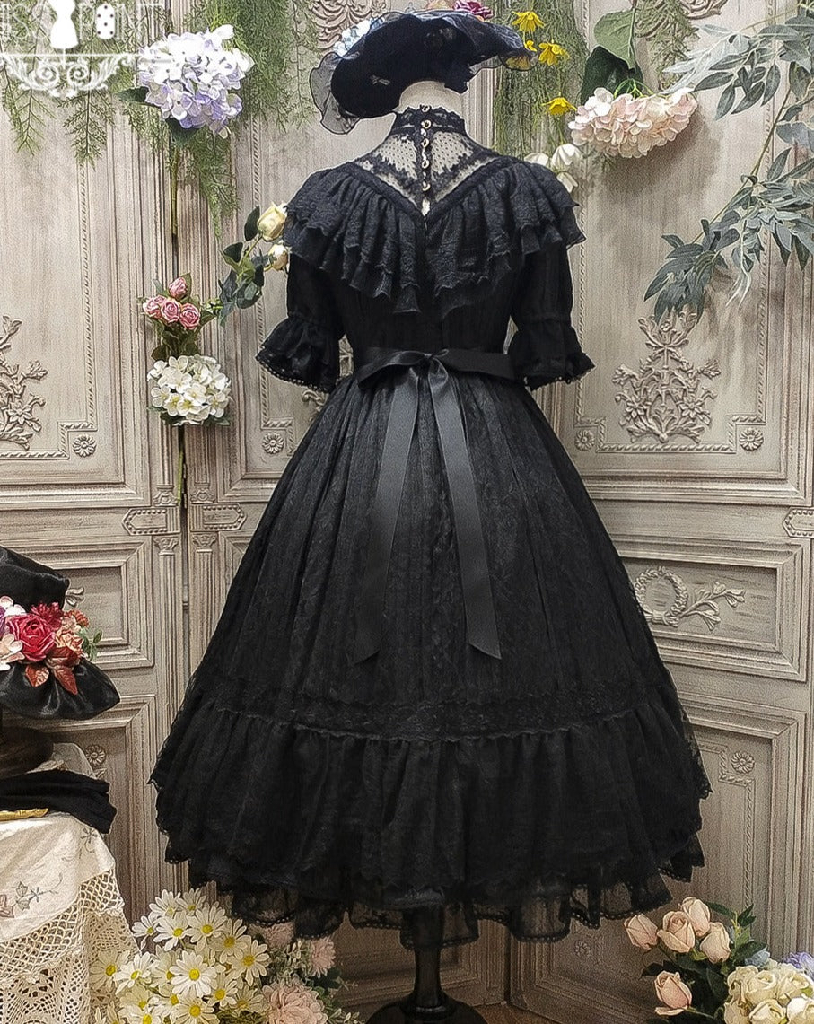 [Pre-order] Edwardian Elegant Lace Classic Lolita Dress
