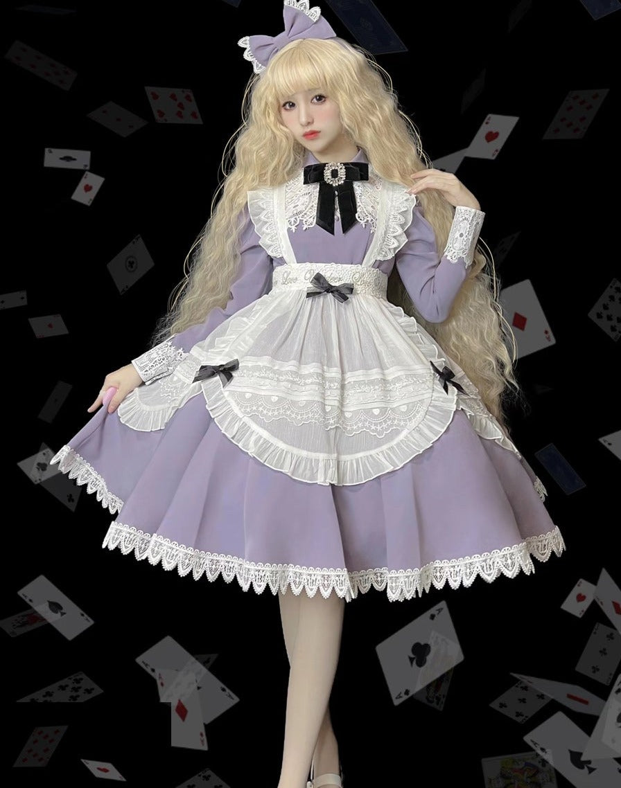 Princess, All the Best レトロ長袖ドレス ショートタイプ
