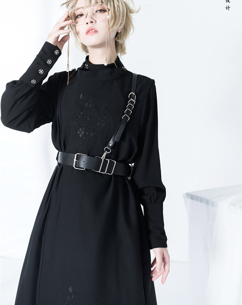 [Pre-order] Black Knight Imperial embroidered robe