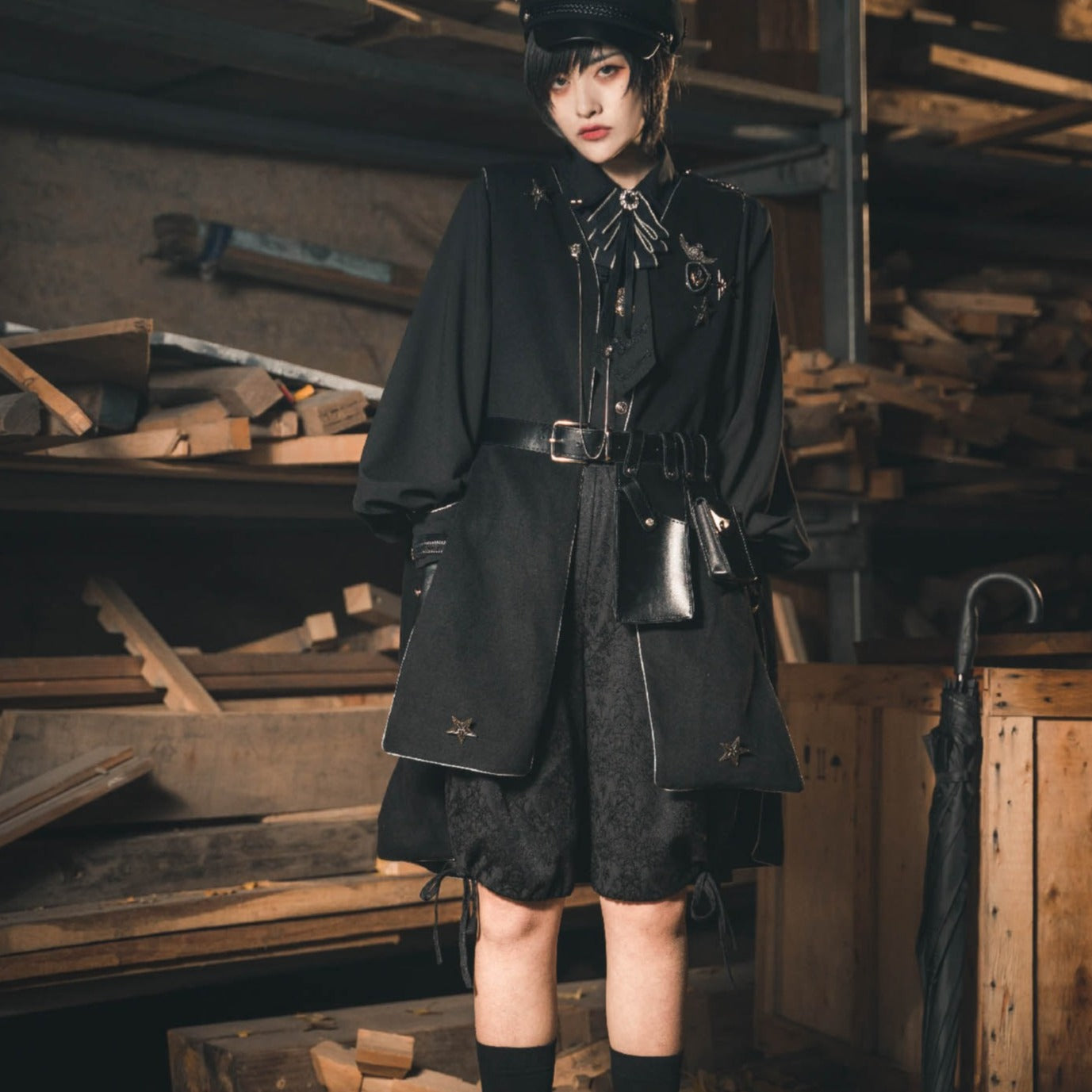 Military Lolita ALPHA Prince Lolita Short Pants