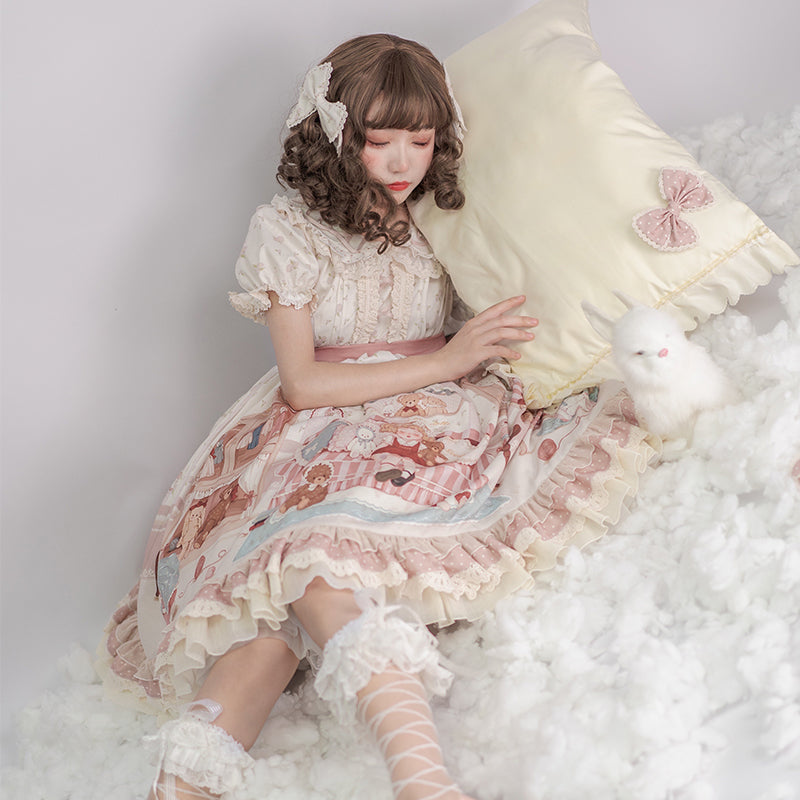 Dreamy Fairytale Cute Lolita Dress