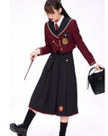 Hogwarts School of Witchcraft and Wizardry Box Pleated Skirt