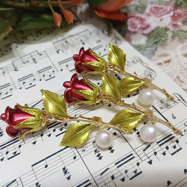 【同時購入のみ】Rose Garden ブローチ