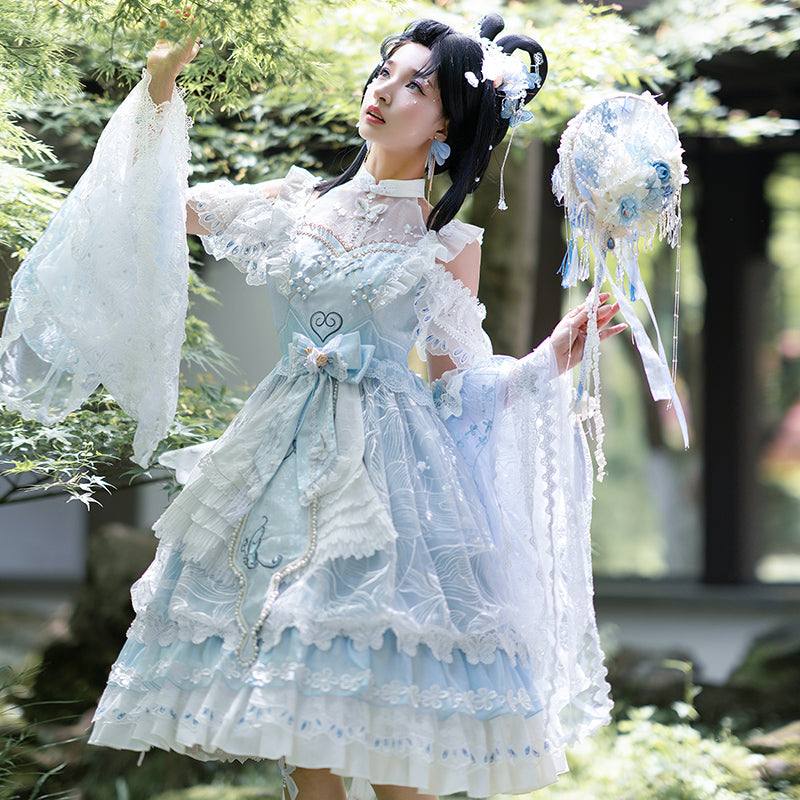 【予約販売】Butterfly Fairy 華ロリ プリンセスドレス