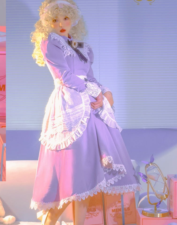 Princess, All the Best レトロ長袖ドレス ロングタイプ