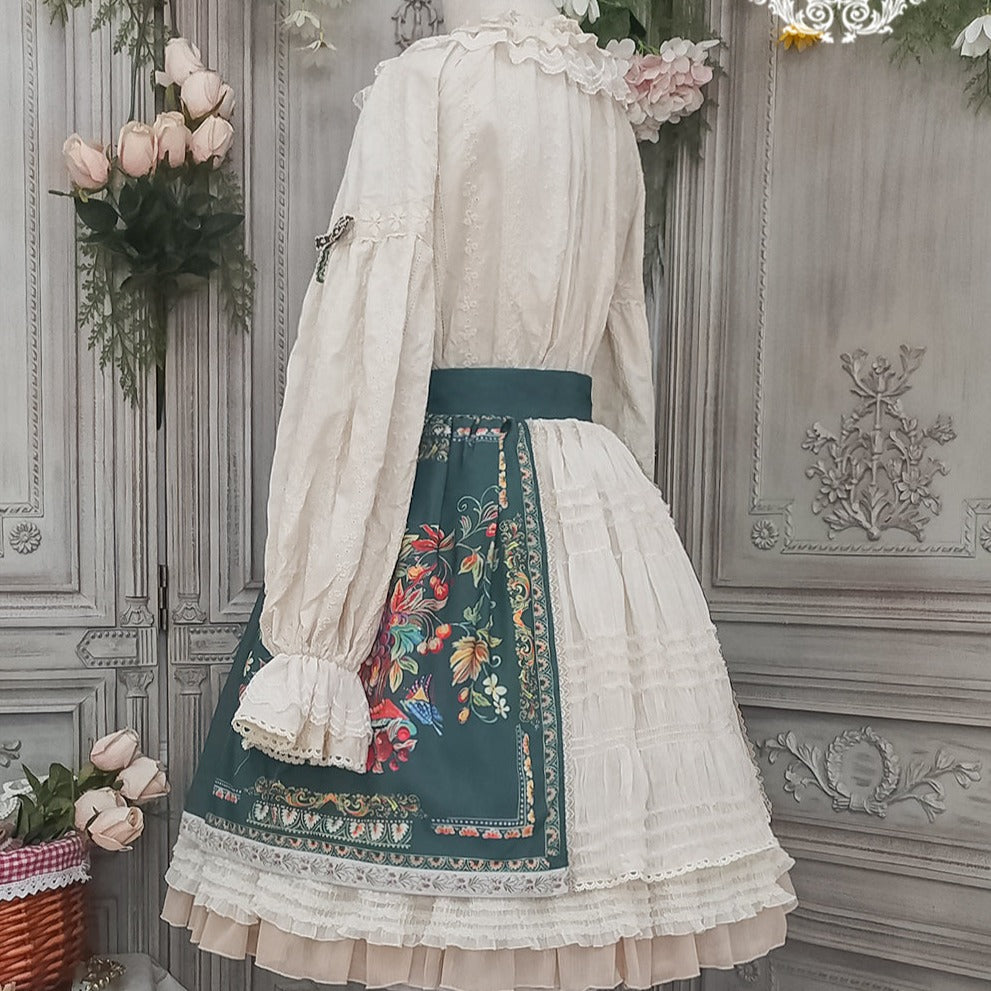[Pre-order] Bavarian Girl Country-style Skirt [Short Type]
