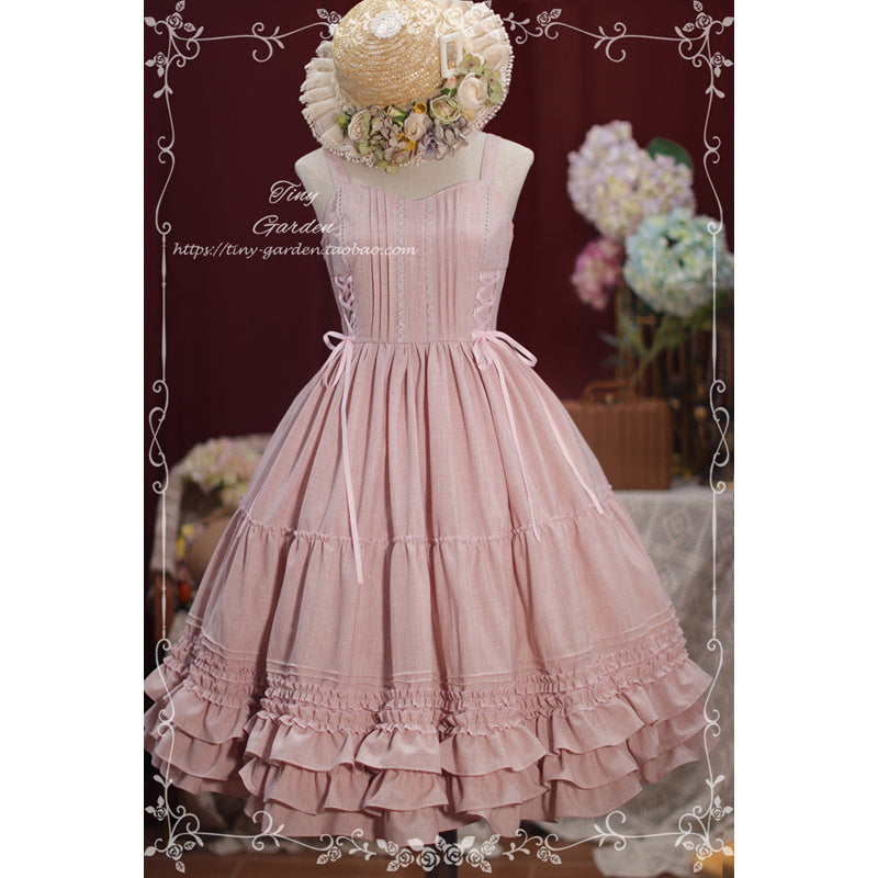 【予約販売】Garden Dance エレガントジャンパースカート