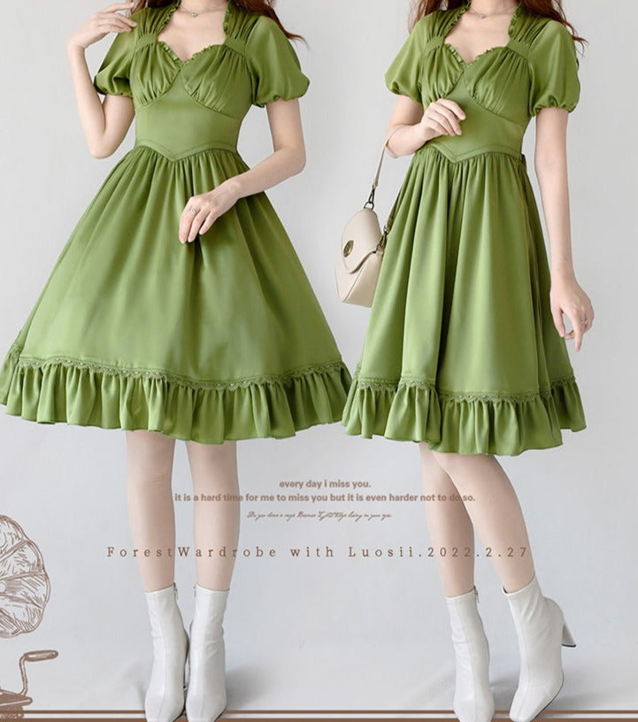 Twilight Secret Classical Satin Dress