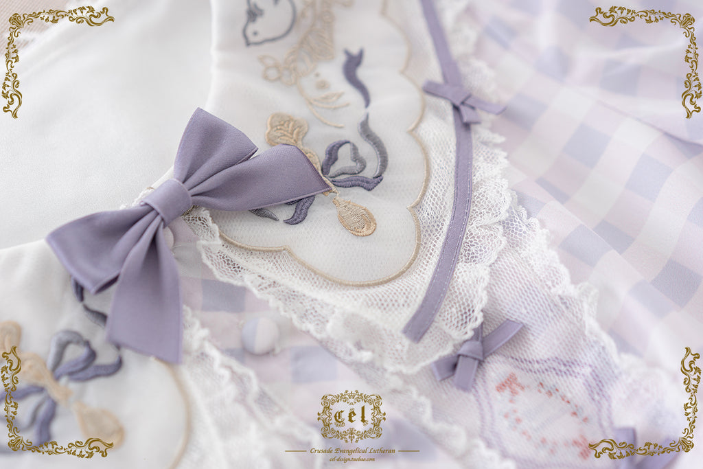 Porcelain Teaparty パステルカラーワンピース