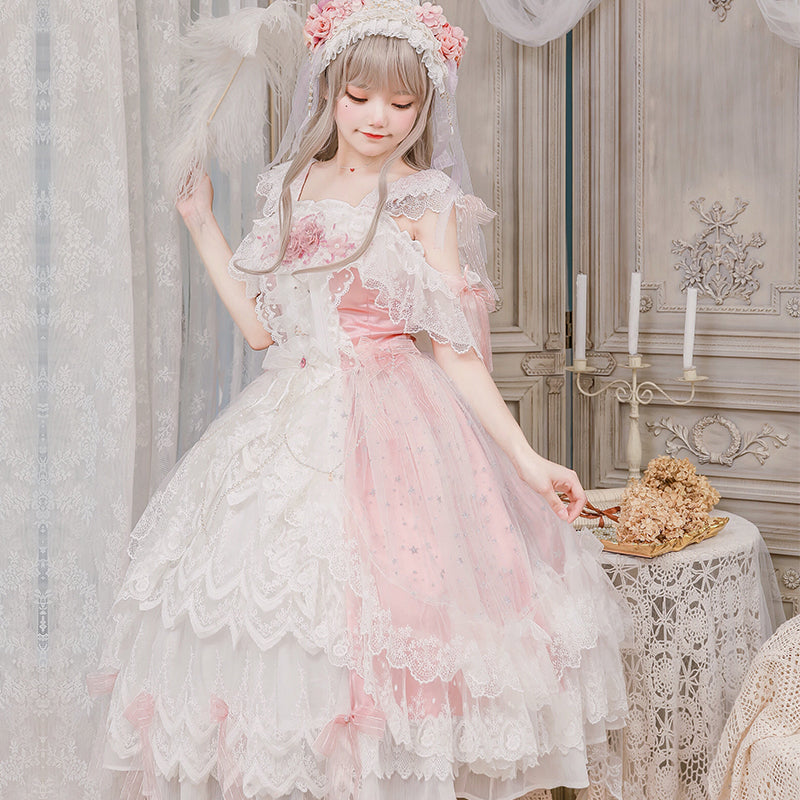 ゴスロリロリータ 花嫁 茶会 baby the stars angelic pretty - ロング