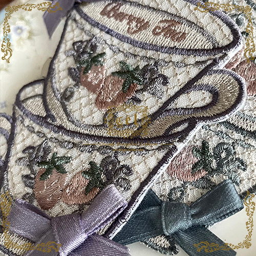 [Simultaneous purchase only] Porcelain Teaparty Accessories