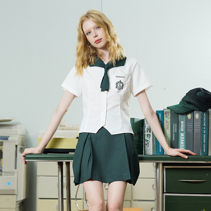 Hogwarts School of Witchcraft and Wizardry Tie Collar Tops
