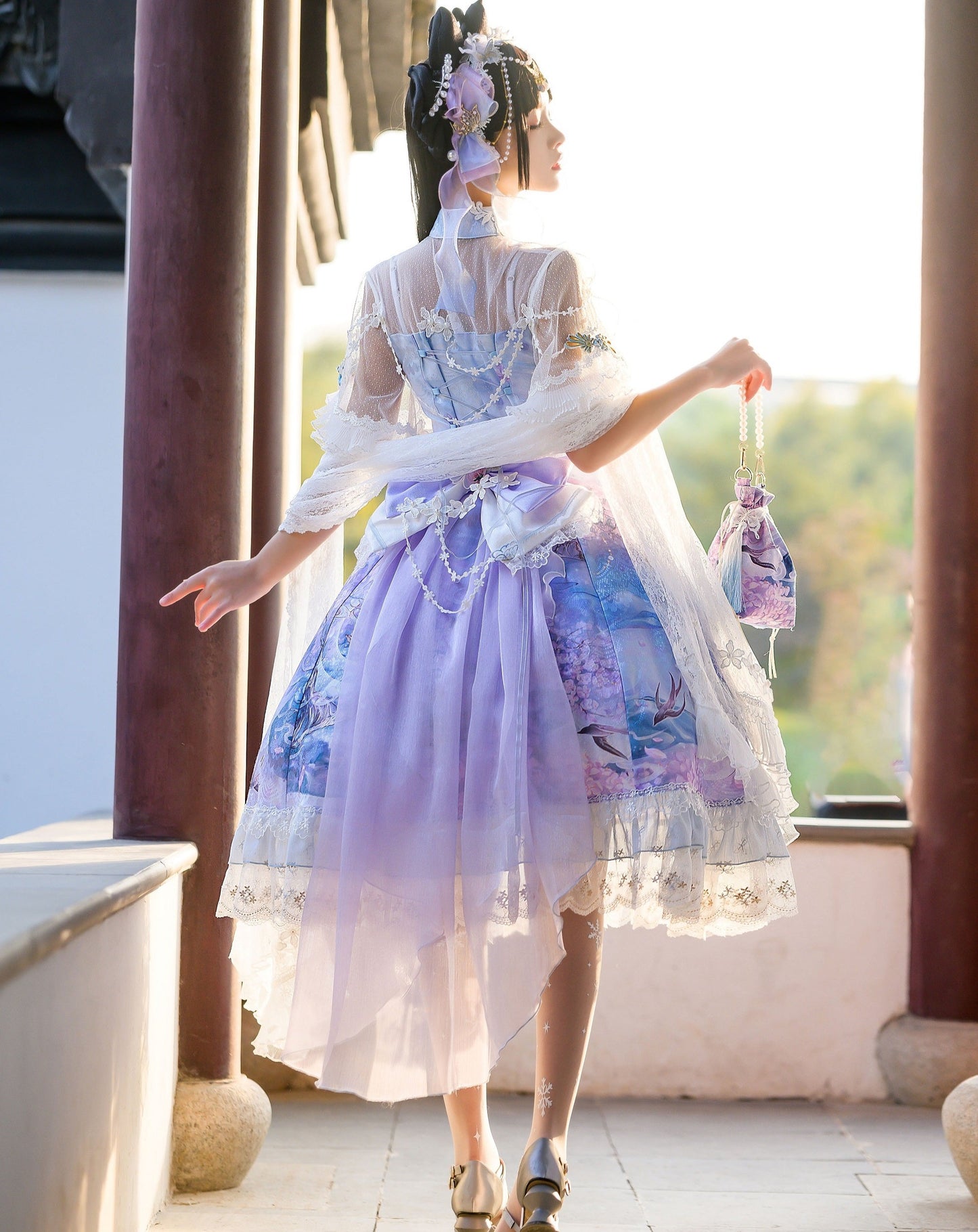 Nine colors deer Hana loli princess dress full set