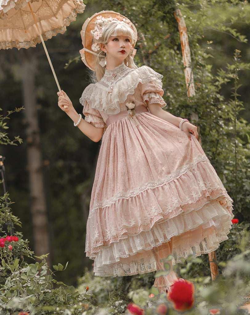 [Pre-order] Edwardian Elegant Lace Classic Lolita Dress