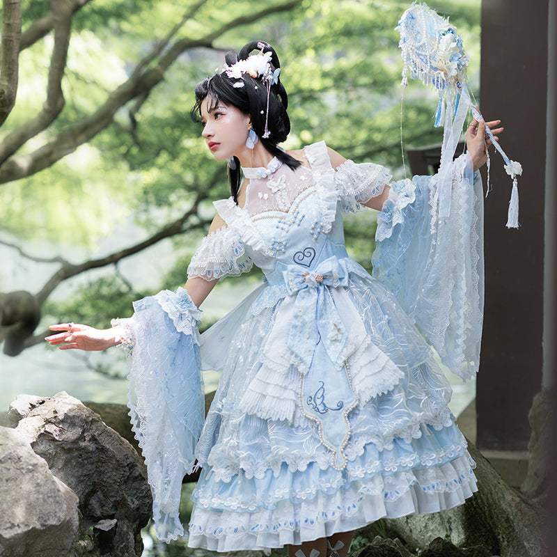 【予約販売】Butterfly Fairy 華ロリ プリンセスドレス