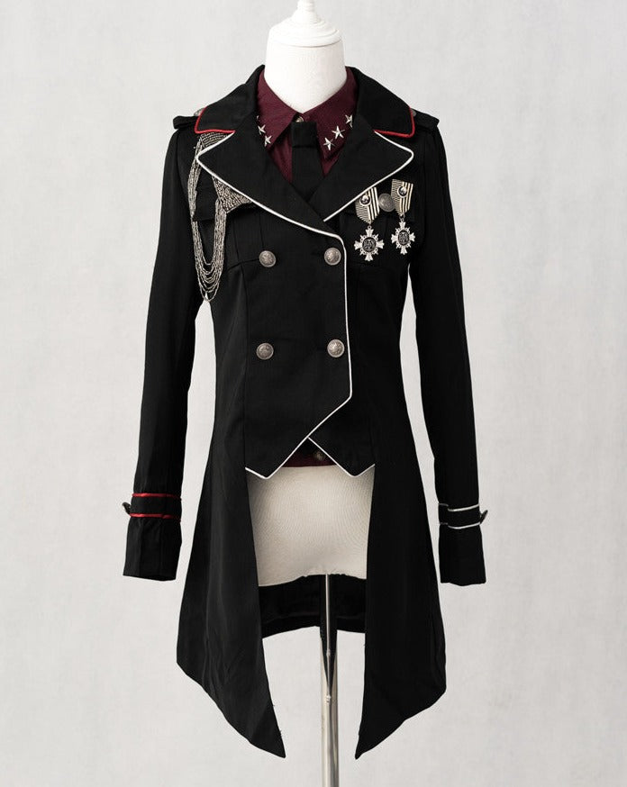 Oath in Black Military Lolita Jacket