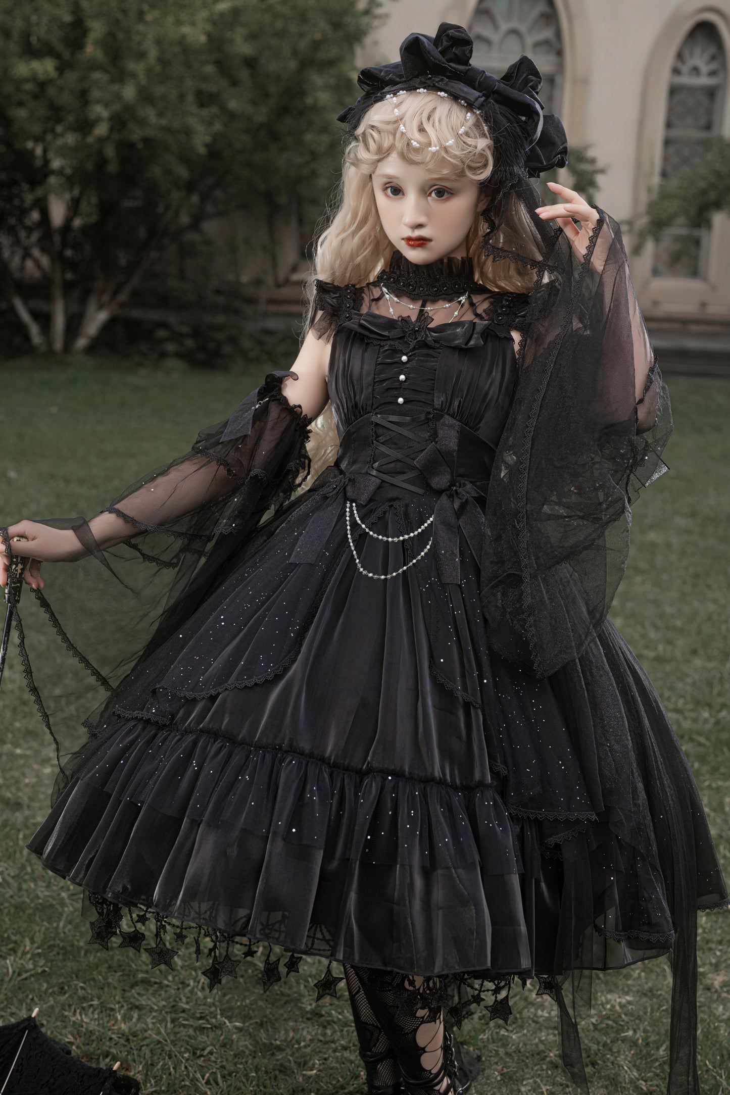 Moonlight Melody Elegant Princess Dress・Full Set