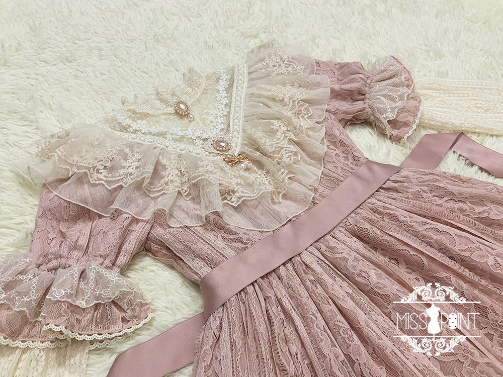 [Pre-order] Edwardian Elegant Lace Classic Lolita Dress