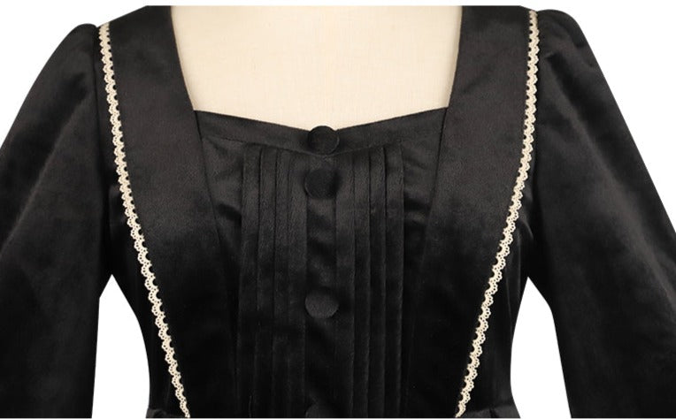 [Pre-order] Velvet elegant classical dress