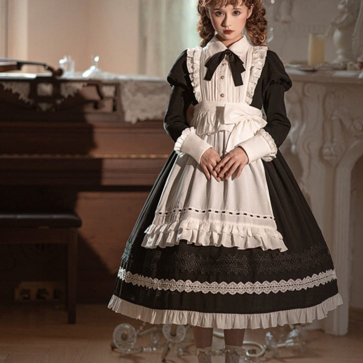 LO700 lolita オリジナル 洋服 ロリータ ワンピース メイド系