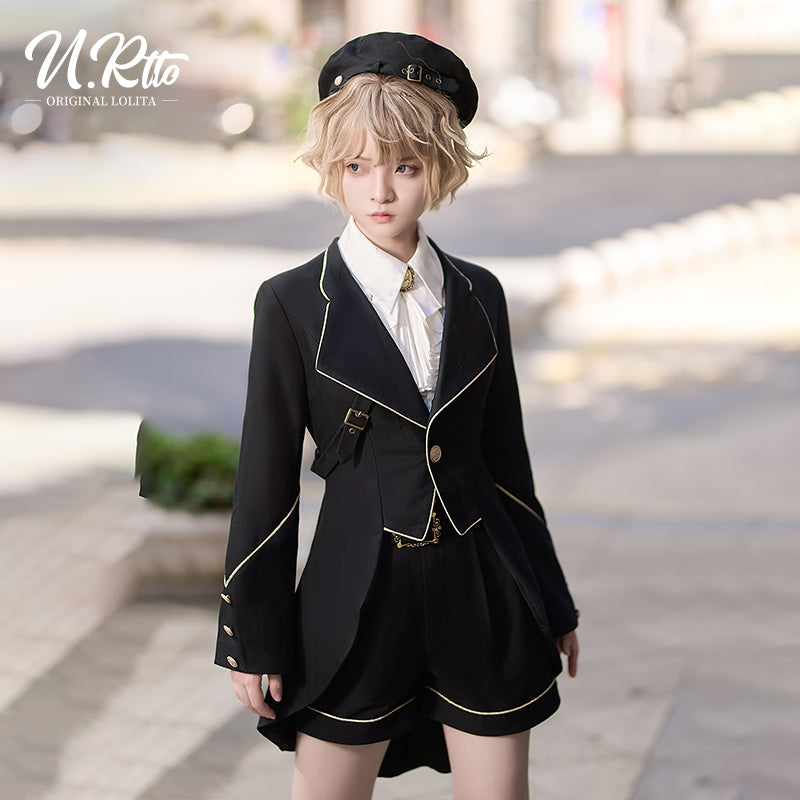 【予約販売】Tomorrow's Pledge 皇子系ショートパンツセットアップ