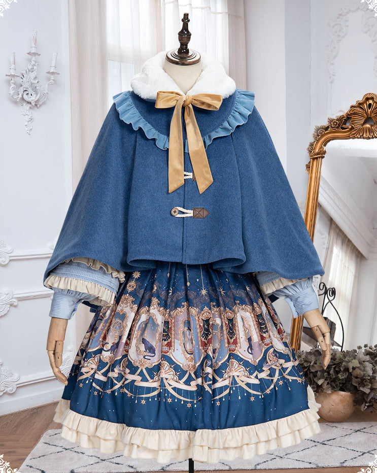 【予約販売】パレスプリント 青いスカートセット