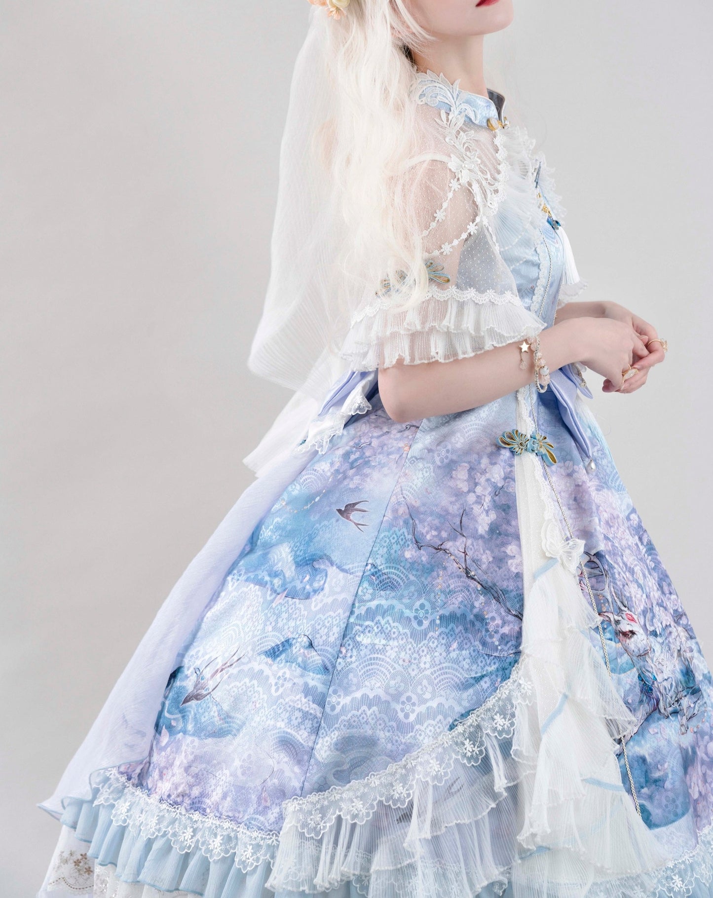 洋ロリ princess 5 九色鹿 華ロリ プリンセスドレスフルセット – ロリータファッション通販RonRon