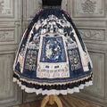 [Pre-order] Twilight Egyptian Lolita Side Chiffon Skirt
