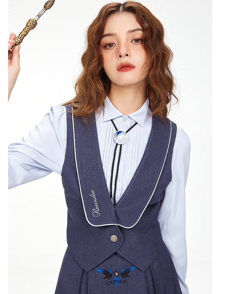 [Reservation sale] Hogwarts School of Witchcraft and Wizardry pleated blouse