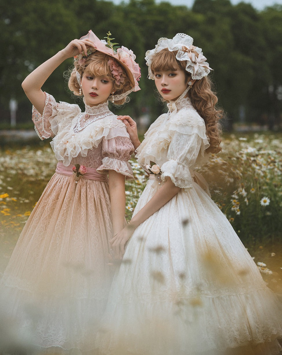 [Pre-order] Edwardian Elegant Lace Classic Lolita Dress