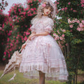 Territory of Sunset フリルとレースのプリンセスドレス