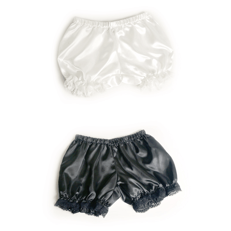 Satin lace short drawers